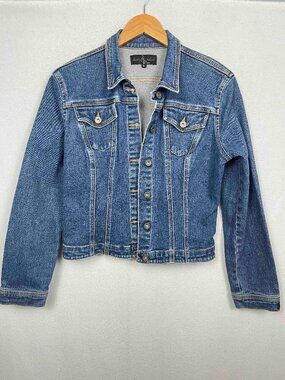 Baby Phat Classic Denim Jacket Juniors Size L